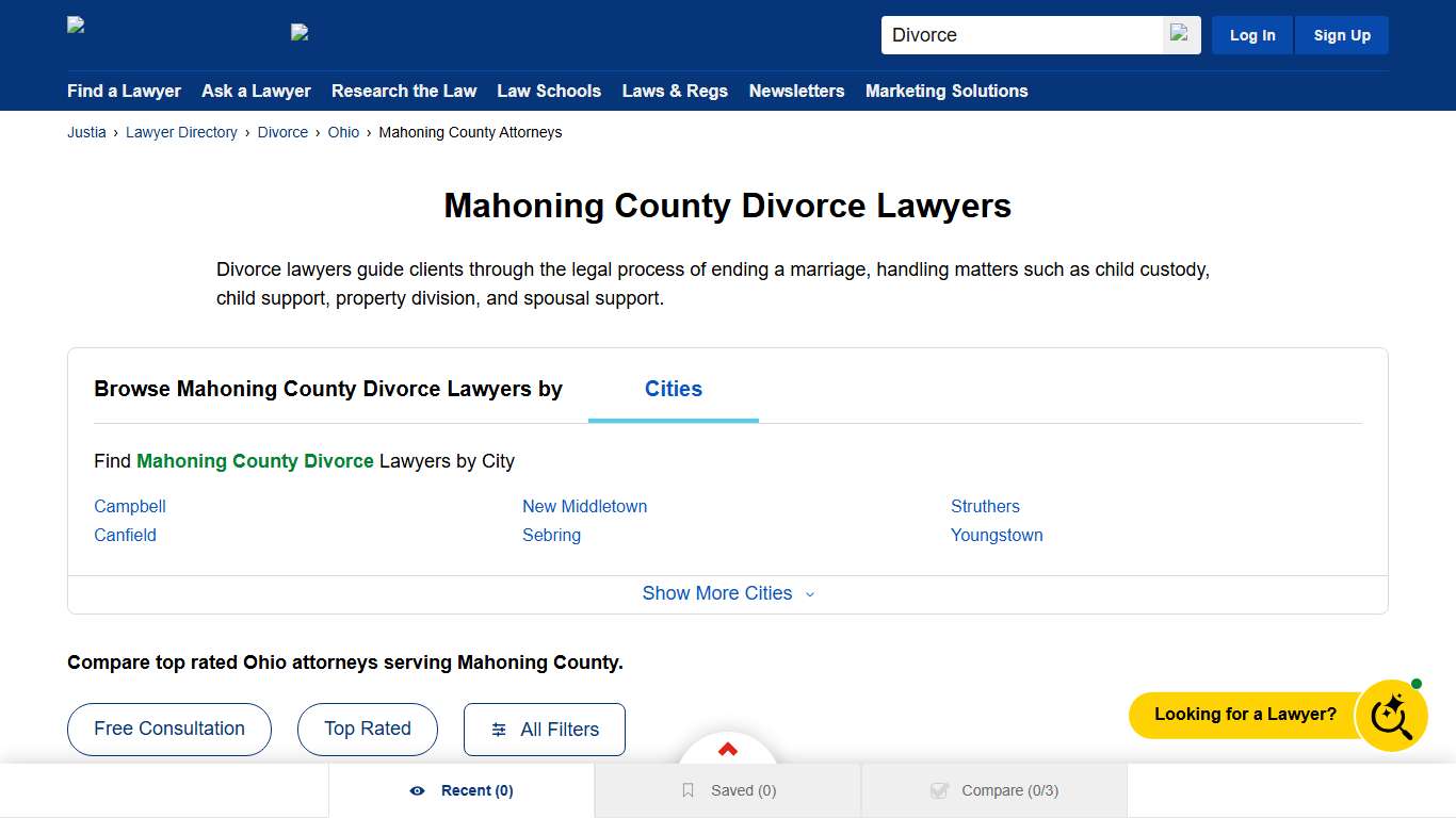 Best Divorce Lawyers in Mahoning County, OH Justia Lawyer Directory